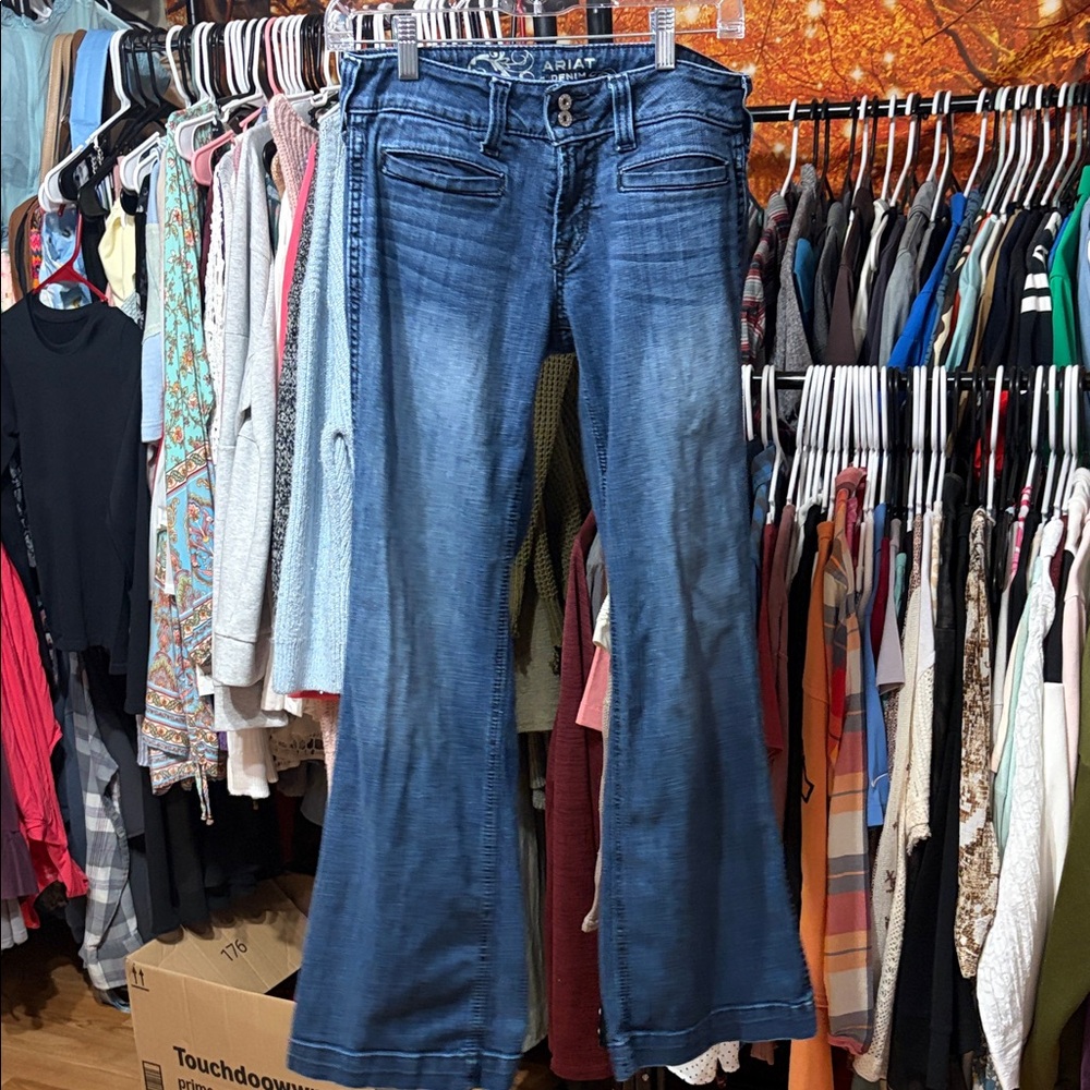 Ariat Women's Blue Flare Jeans